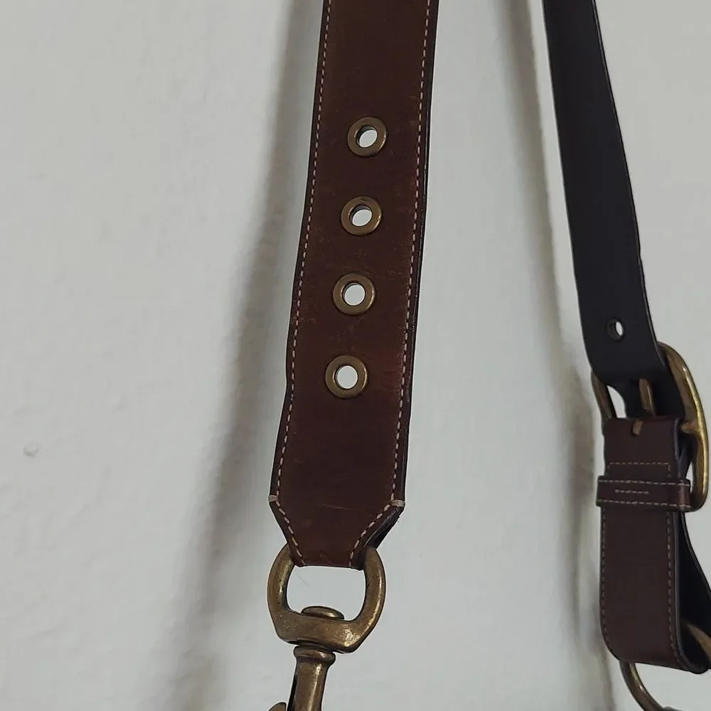 Vintage Coach Signature C Monogram Crossbody Bag - Picture 15 of 16